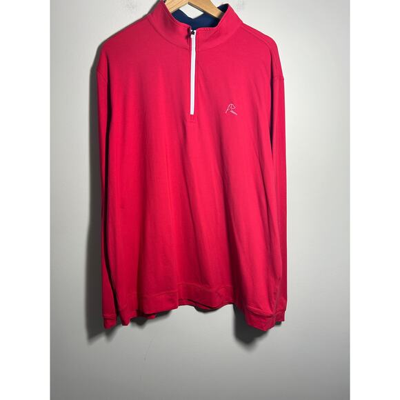 Rhoback The Sunday Red Z-Q Zip Size XXL - Picture 1 of 7